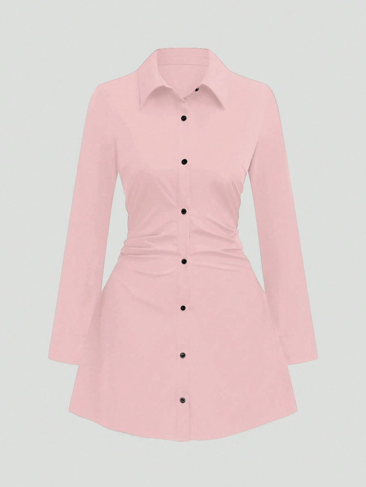 Women Formal Office Wear Tops - Herbst-Neuheiten, Übergröße, lässiges, schlankmachendes, tailliertes, langärmliges