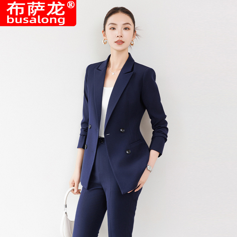 Women'S Formal Wear Petite - Damen-Anzug-Set für Frühling und Herbst, Neue