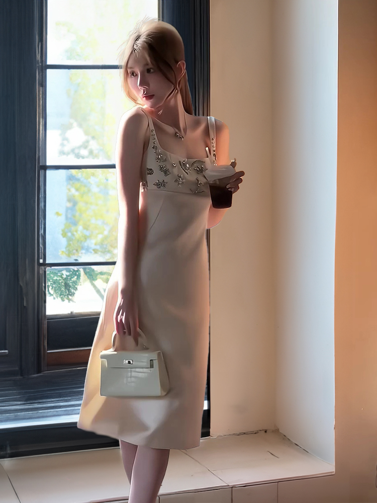 Women Formal Wear With Skirt - Elegantes, aufwendig gearbeitetes Satin-Abendkleid, trägerloses Luxuskleid