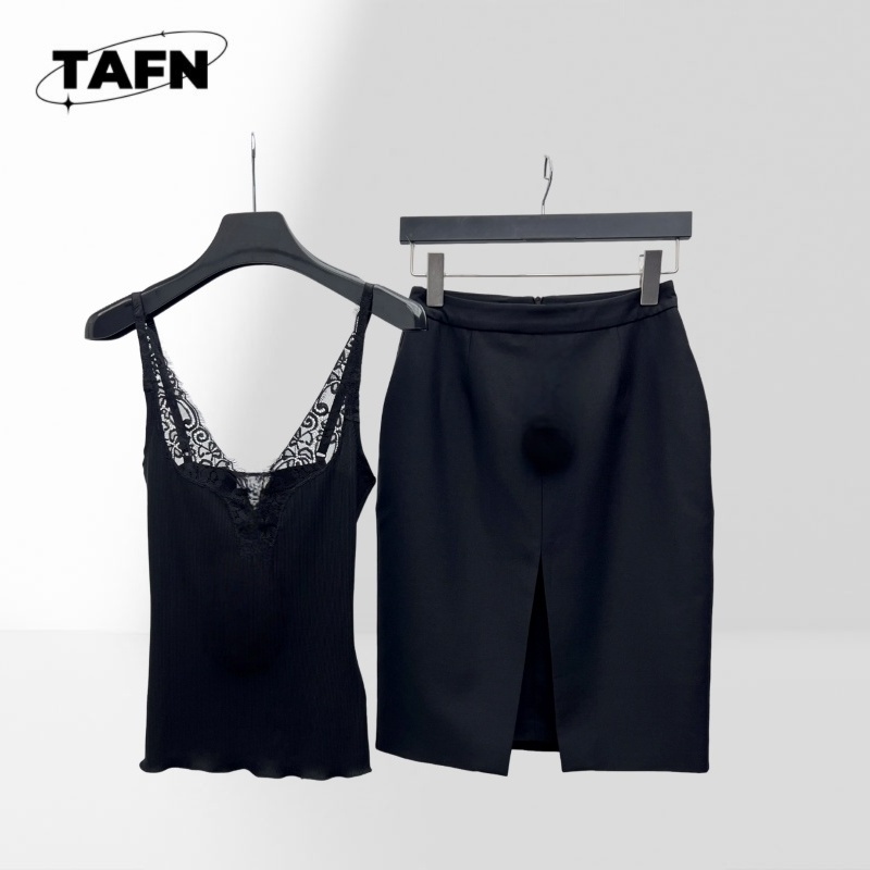 Women Formal Wear With Skirt - Fashion-Forward Damen-Rock- und Top-Set, einfach zu