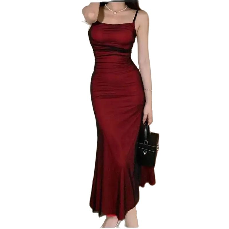 Formal Wear For Women Xl - Französisch Frauen ärmellose Bodycon Korsett Maxi