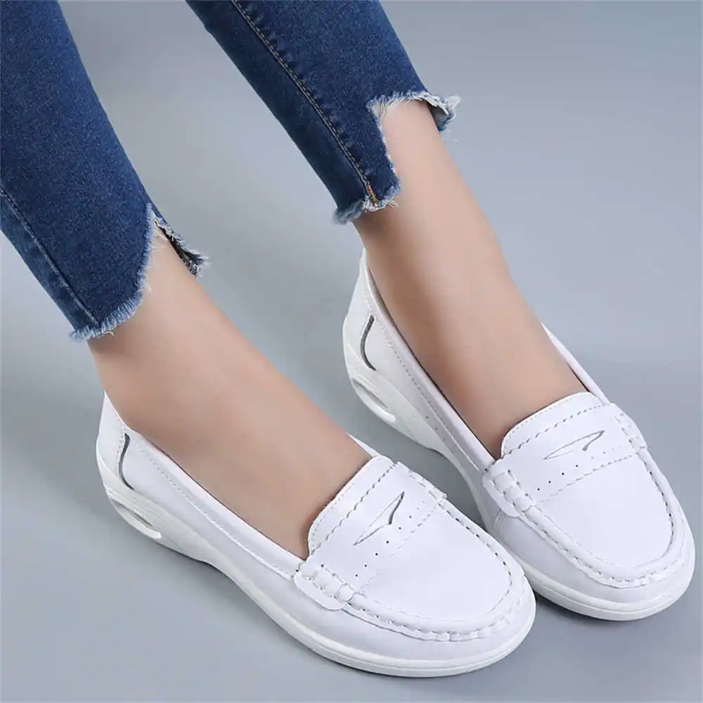 Dicke Sohle, Slip-on-weiße Tur – Women'S Formal Wear Uk Bewertung und Preis