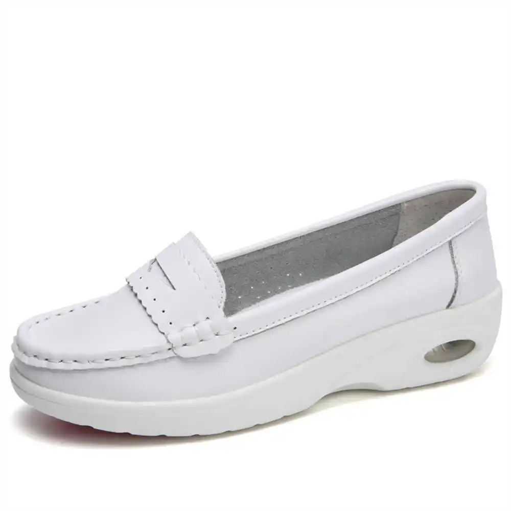 Dicke Sohle, Slip-on-weiße Tur – Women'S Formal Wear Uk Bewertung und Preis