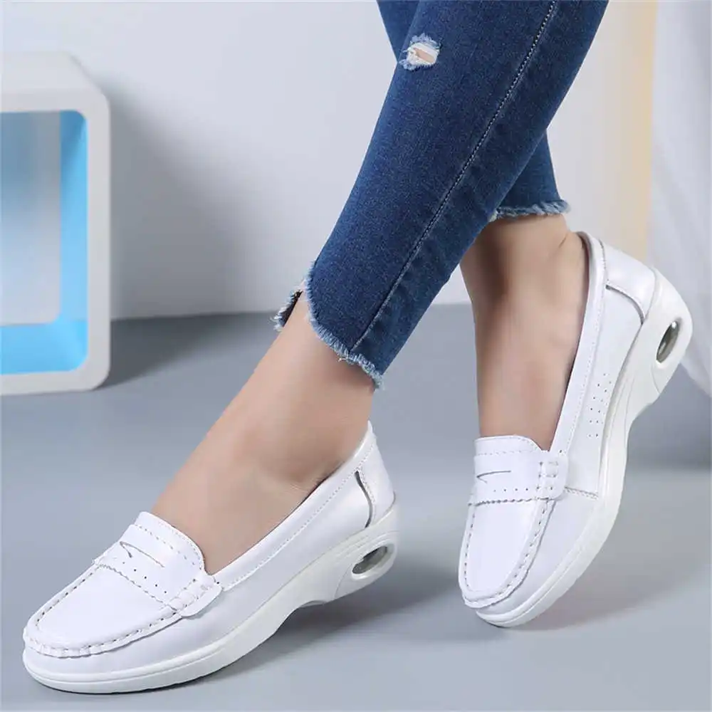Dicke Sohle, Slip-on-weiße Tur – Women'S Formal Wear Uk Bewertung und Preis