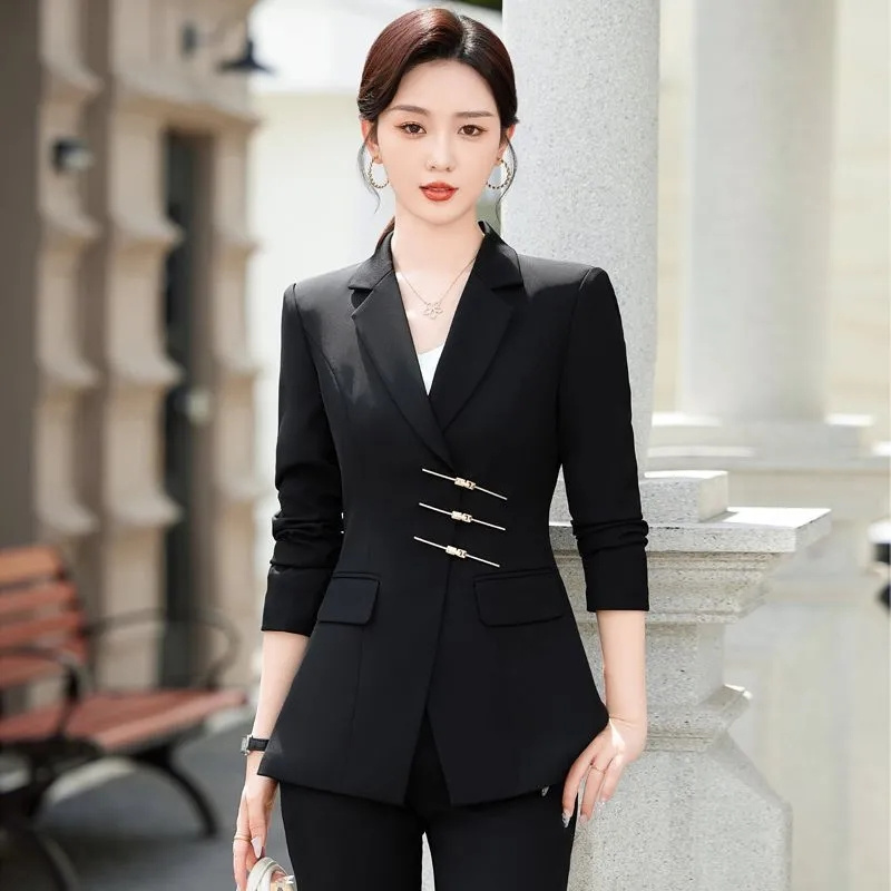 2025 mode Weiß Rot Schwarz Bla – Women Formal Wear With Black Blazer Bewertung und Preis