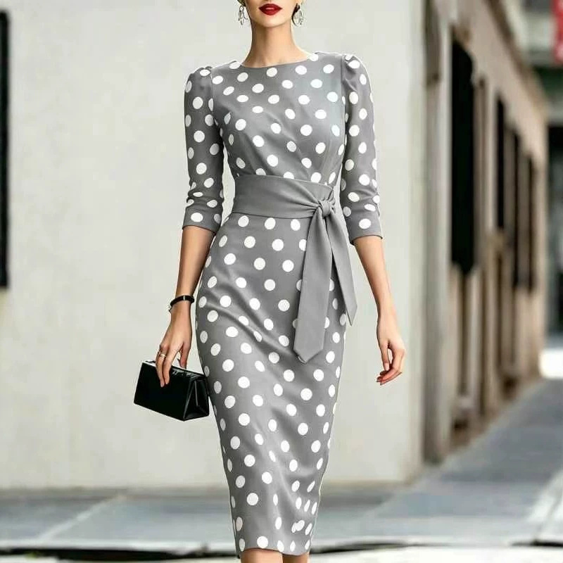 Elegantes Damenkleid in Schwar – Women Formal Office Wear Tops Bewertung und Preis