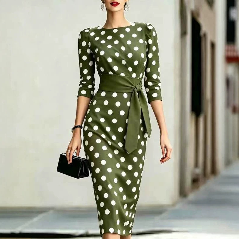 Elegantes Damenkleid in Schwar – Women Formal Office Wear Tops Bewertung und Preis