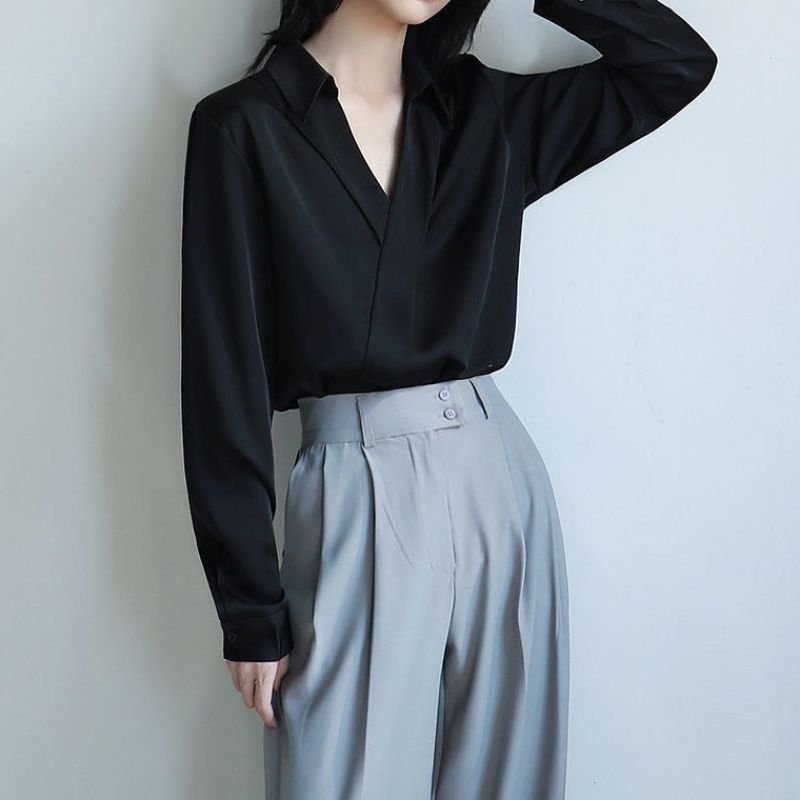 Gidyq Frauen schwarz Chiffon S – Women'S Formal Wear Blouse Bewertung und Preis