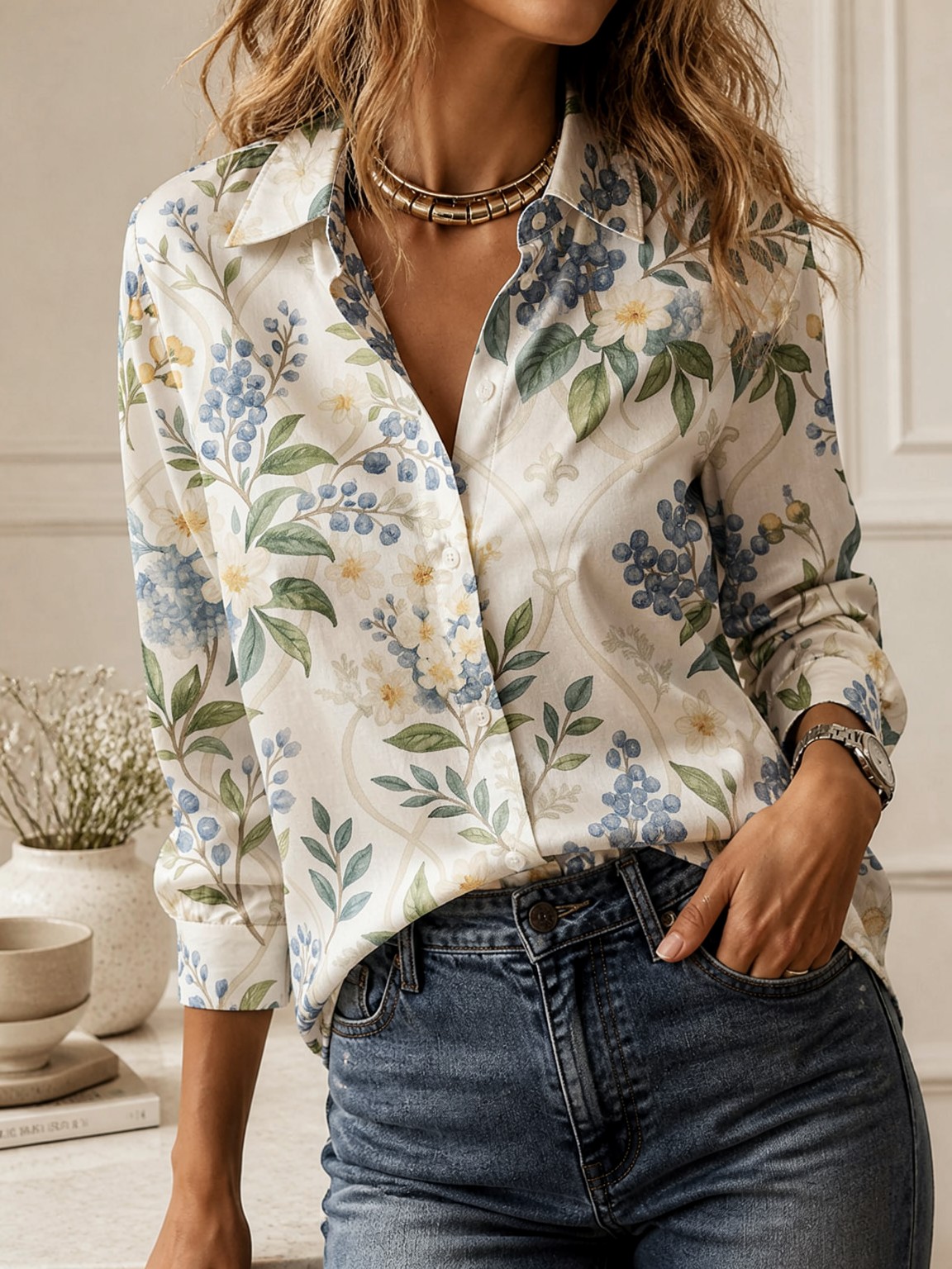 Lässige Allround-Bluse mit Kra – Women'S Formal Wear Blouse Bewertung und Preis