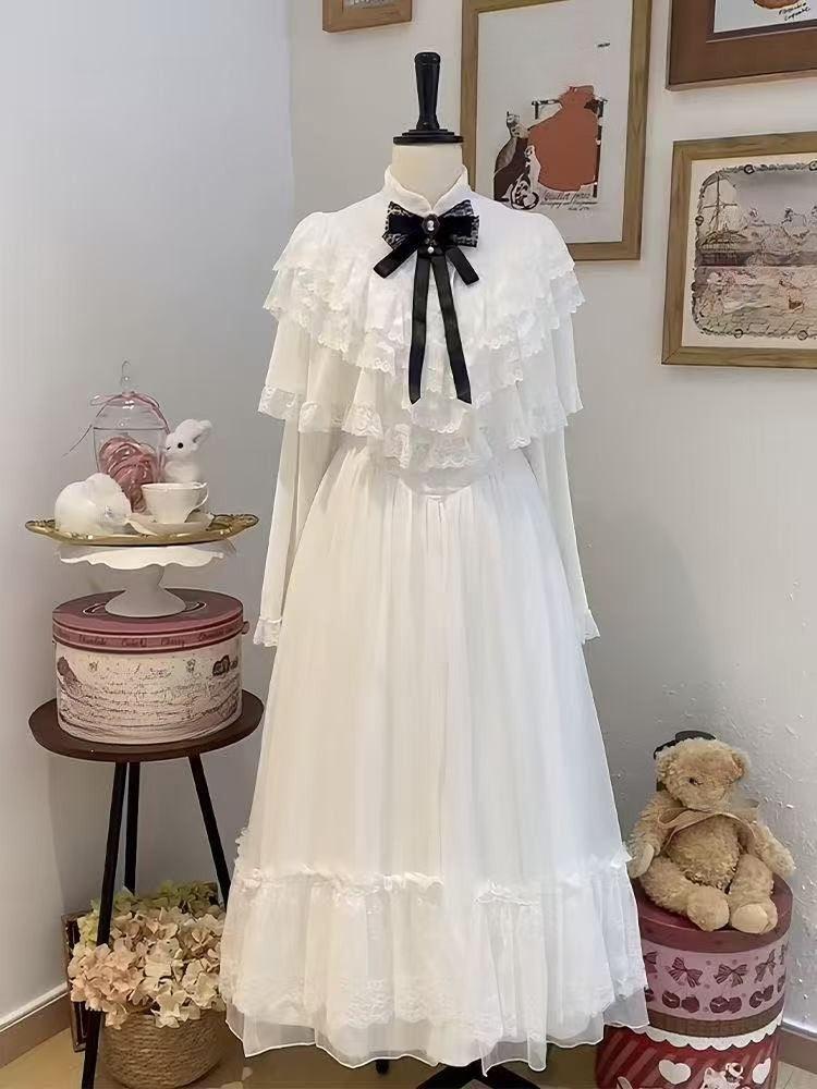 Japanisches Kurzarm-Spitzenkle – Women Formal Wear With Skirt Bewertung und Preis