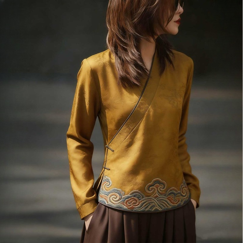 Damenblusen im chinesischen St – Women'S Formal Wear Blouse Bewertung und Preis