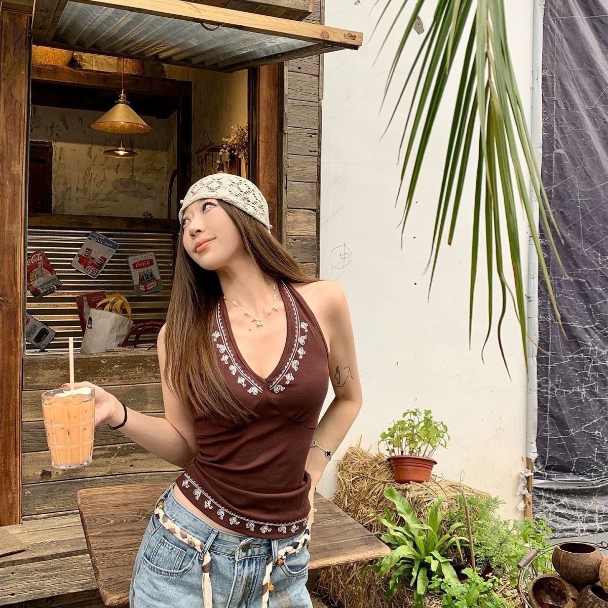 Elegantes Damen-Trägertop aus  – Silk Camisole Work Bewertung und Preis
