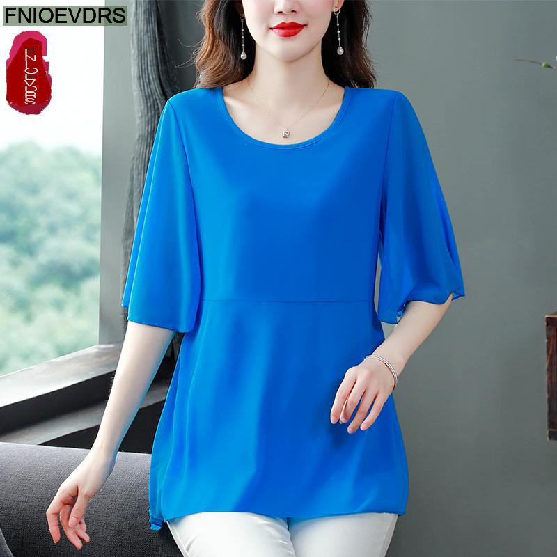 M-4XL lose Kleidung 2023 Fraue – Women'S Formal Wear Blouse Bewertung und Preis